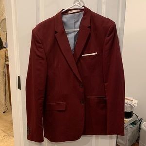 Zara Deep Red Men's Blazer